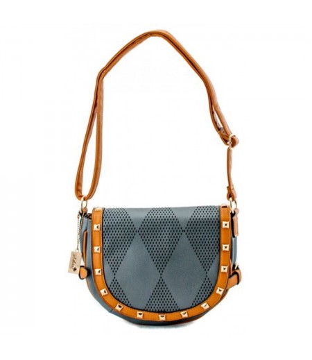 Adora AH021 Gray PU Leather Handbag