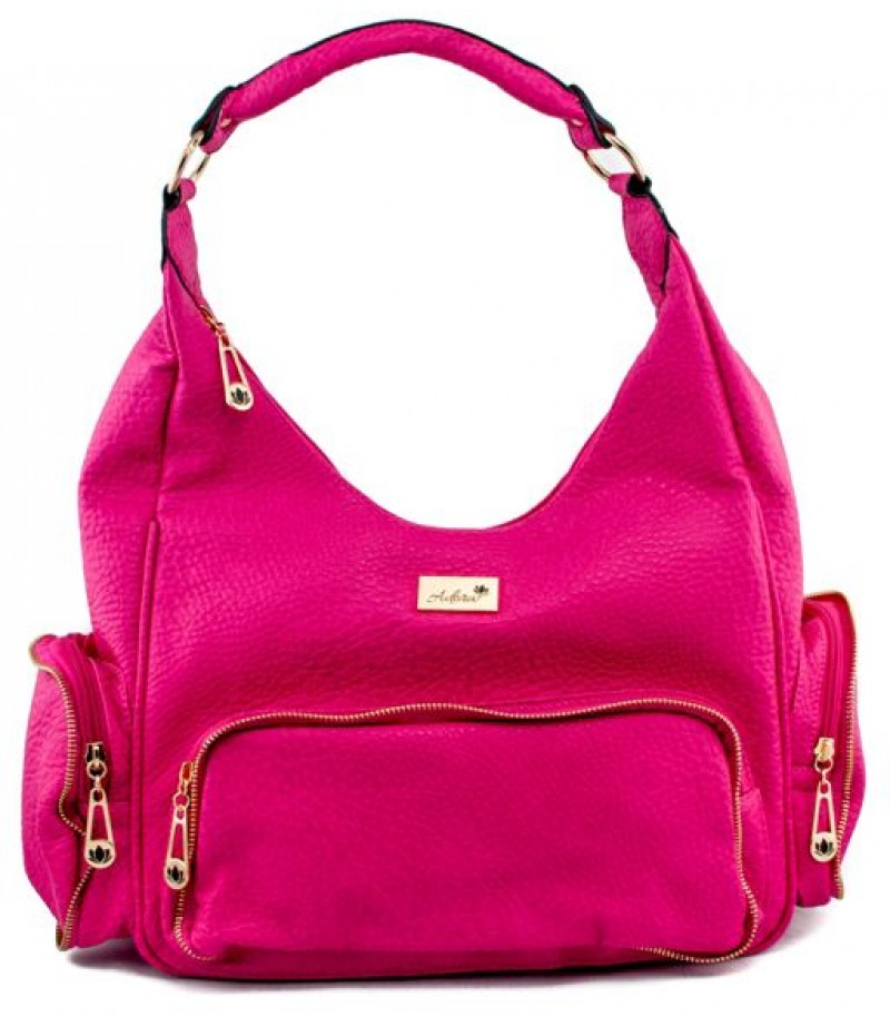 Adora AH005 Fushia PU Leather Handbag