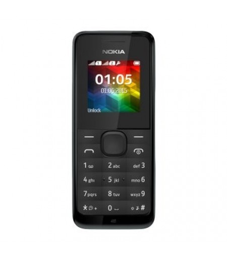 Nokia 105 Dual SIM Arabic Black