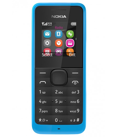 Nokia 105 Dual SIM Arabic Cyan
