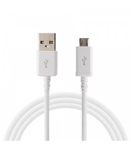 TUTONICA USB TO MICRO USB CHARGING CABLE 1 METER - WHITE 