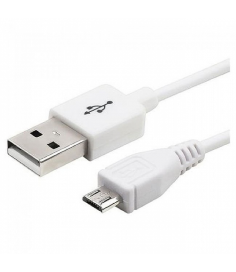 TUTONICA USB TO MICRO USB CHARGING CABLE 1 METER - WHITE 