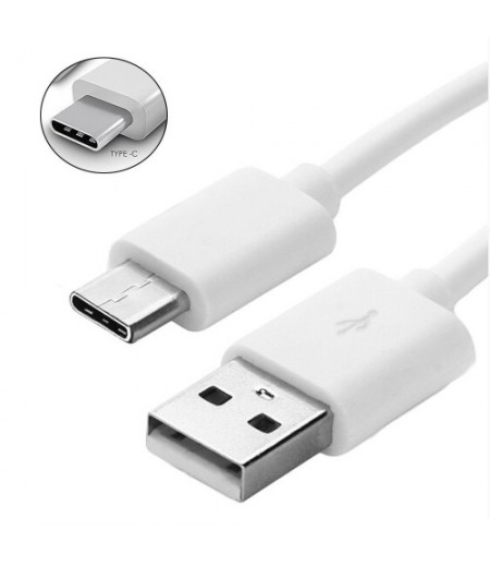TUTONICA USB TO TYPE-C CHARGING CABLE 1 METRE - WHITE
