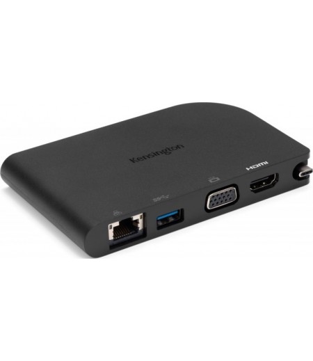 Kensington SD1500 USB-C Mobile Docking Station with HDMI/VGA, USB 3.0 & Gigabit Ethernet | K33969WW