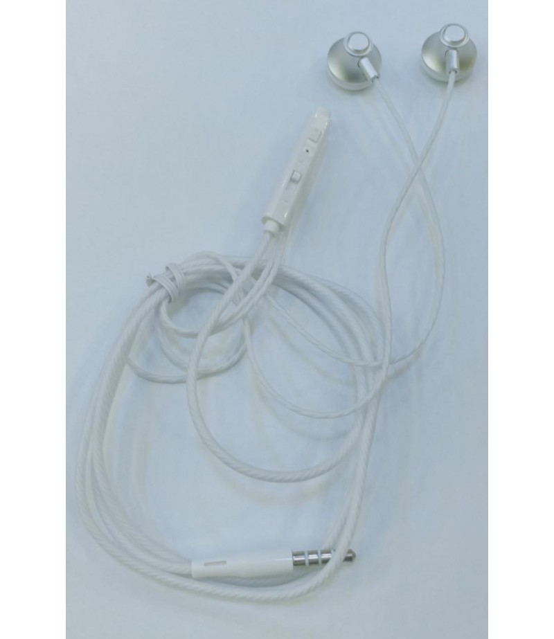 TUTONICA TUTO-C202 STEREO HEADSET WITH THE MICROPHONE - SILVER