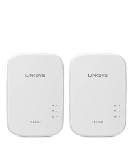 Linksys PLEK500 Powerline Homeplug AV2 Kit