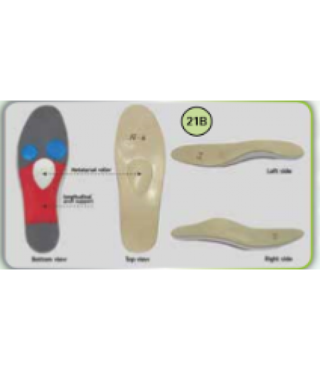 CUSTOM MADE INSOLE WITH METATARSAL ARCH SUPPORT