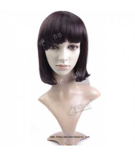 TGBB003(Shining Bob Hairstyle Shoulder Length Lace Front Wigs)