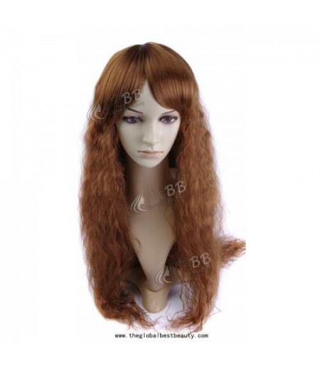 TGBB0031(Heavy Hair Density Knotted Absolutely Natural Long Curly Lace Wigs)