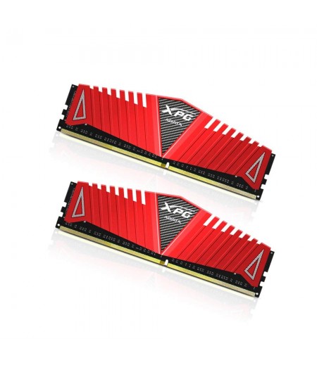8GB ADATA XPG Z1 DDR4 2400MHZ (4GBX2) MEMORY MODULES FOR GAMING PC, RED (AX4U2400W4G16-DRZ)
