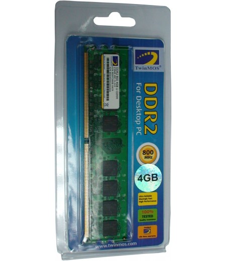 4GB, 800MHZ, PC2-6400 DDR2 RAM FOR DESKTOP