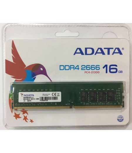 Adata 16GB DDR4 2666Mhz PC4-21300 for Desktop