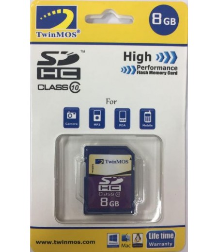 TWINMOS 8GB SDHC CLASS 10