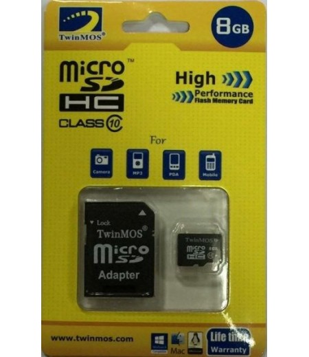 TWIN MOS 16 GB CLASS 10 MICRO SD CARD 