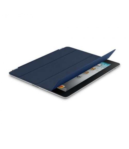 Apple Leather Smart Cover for iPad - Navy