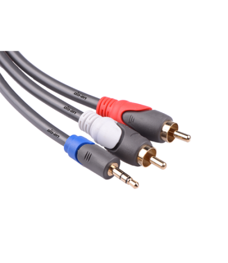 U2-GO 3.5MM MALE TO 2RCA MALE CABLE (3)