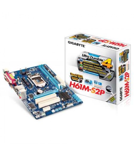 Intel Core i3,i5,i7 Socket LGA 1155 Processor (Sandy Bridge)GA-H61M-S2PT