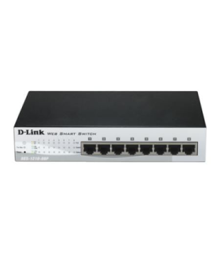 DLINK DES-1210-08P 8 Port 10/100Base-T PoE Smart switch