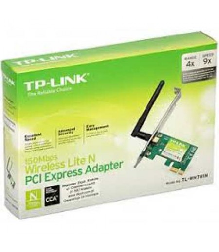 TPLINK 150Mbps Wireless N PCI Express Adapter TL-WN781ND