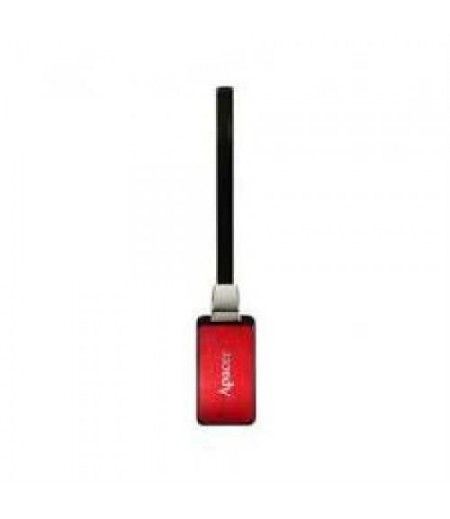 Apacer AH128 16GB Flash Drive, Red, Retail Package