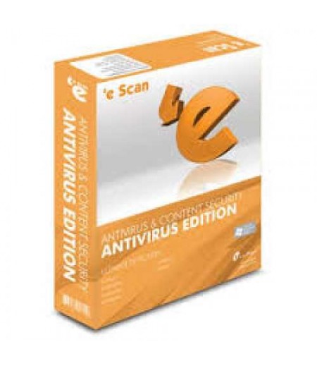 ESCAN Anti Virus Retail Box 1 user