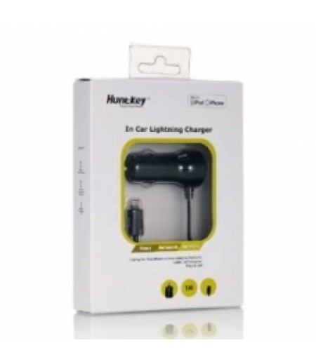 HUNTKEY Car Charger For iPhone 5/ iPod Cable 5W [5V 1A]