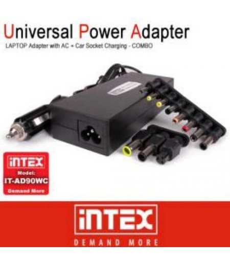 INTEX UNIVERSAL ADAPTOR / CAR CHARGER