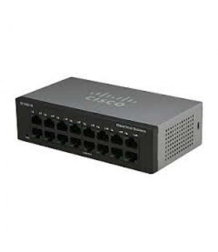 CISCO SMALL BUSINESS NETWORK SWITCH 16 PORT SF100D-16