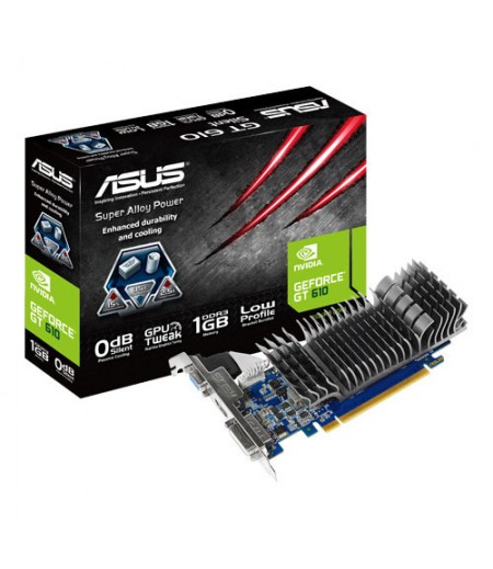 Asus GeForce GT610-1GD3 Graphics Card