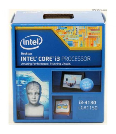 Intel core I3 4130 64BIT MPU BX80646I34130 3.400G 3MB SR1P