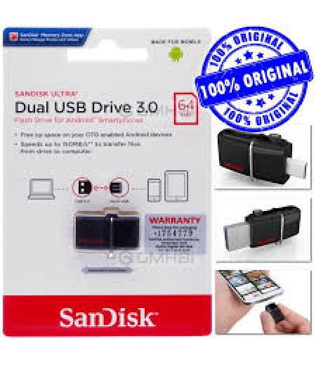 sandisk 32gb ultra dual drive otg