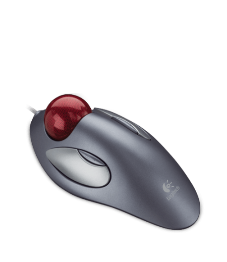 LOGITECH MOUSE WIRED TRACKMAN MARBLE