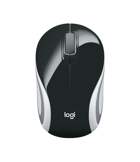 Logitech M187 Wireless Mini Mouse-Black