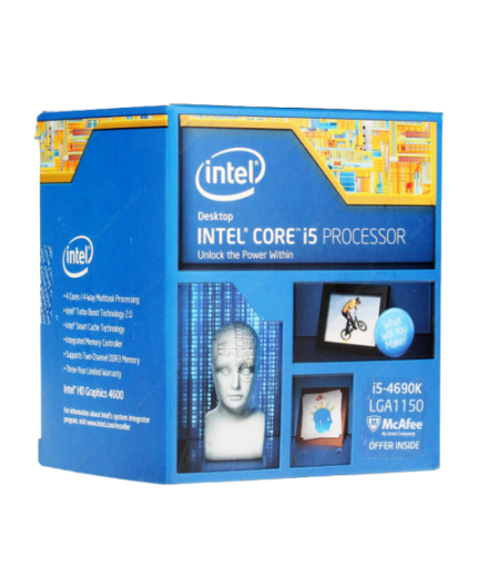 Intel core I5 4690K 64BIT MPU BX80646I54690K 3.500G 6MB SR2
