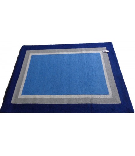 Blue Boarder Kids Carpet