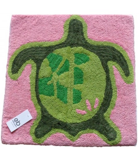 Square Turtle Kids Bath Mat 