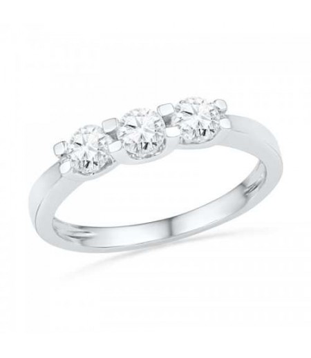 Palazo Jewellery 18K White Gold 0.32ct Diamond Ring
