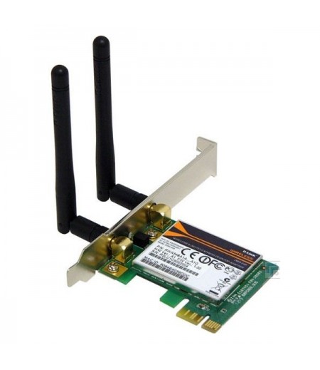D-Link DWA-548 Wireless N300 Desktop Adapter IEEE 802.11b/g/n PCI Express Up to 300Mbps Wireless Data Rates