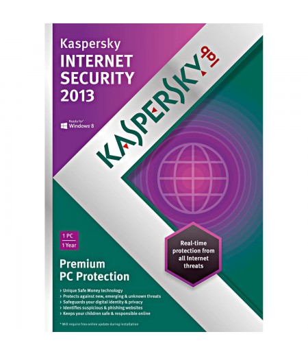 KASPERSKY INTERNET SECURITY 1 USER 2013