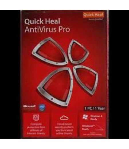 Quick Heal Antivirus pro 1 User [1+1 year]